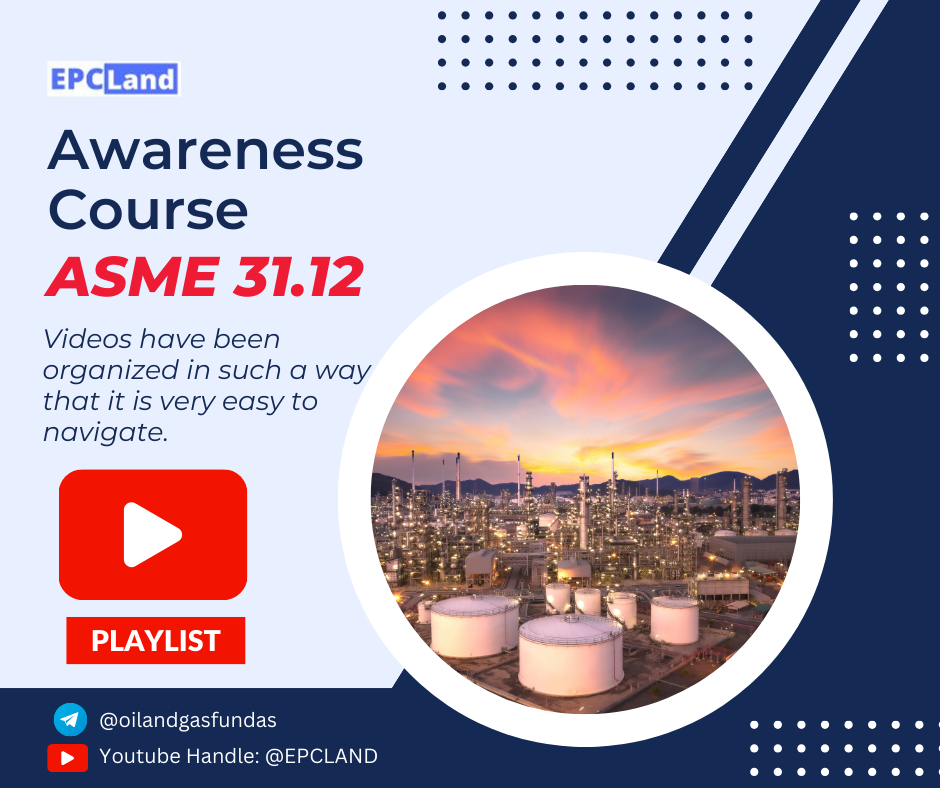 ASME B31.12 Awareness course