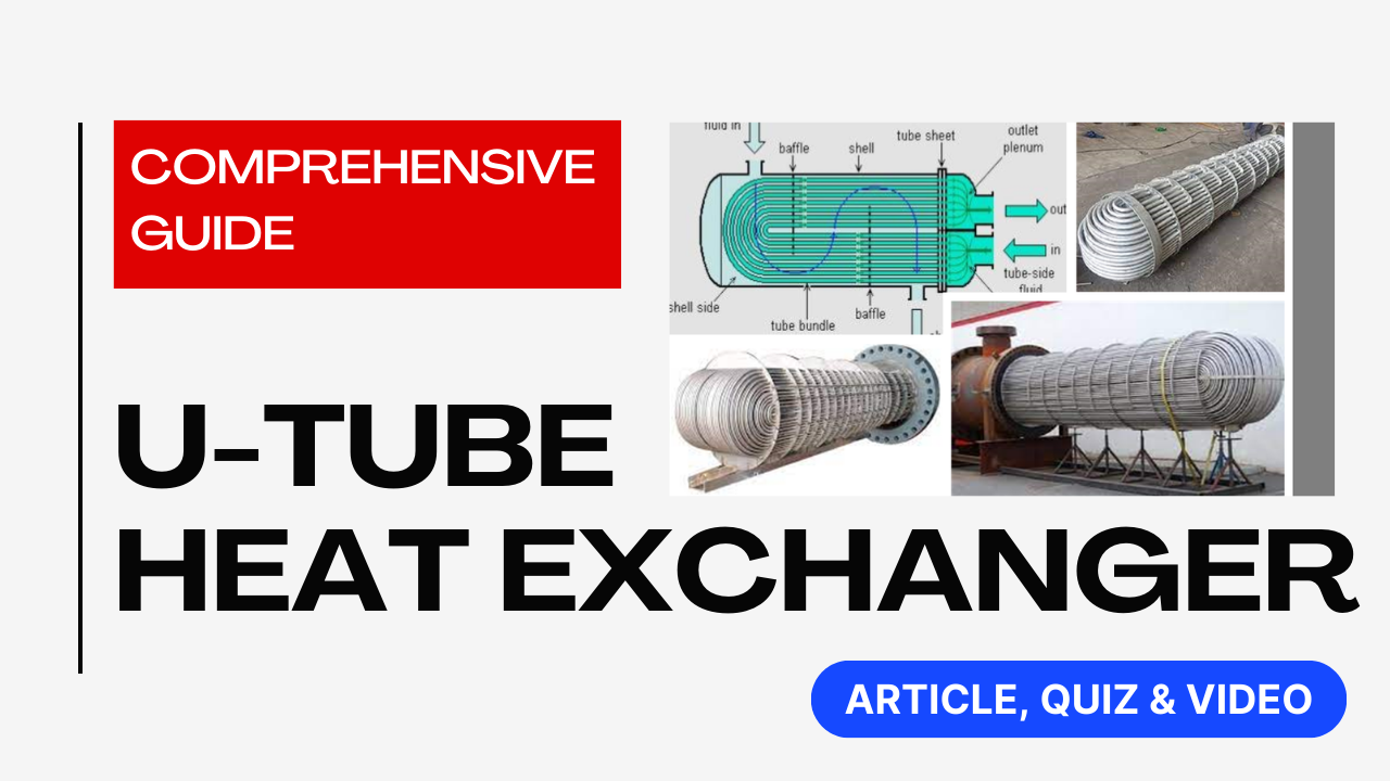 You are currently viewing U-Tube Heat Exchangers: Comprehensive Guide II 5 FAQs, Quiz & Video