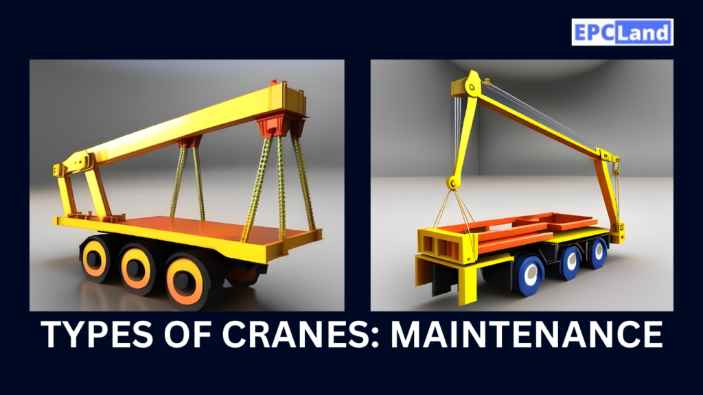 Types Of Cranes II Maintenance Equipment II Comprehensive Guide II 5 ...