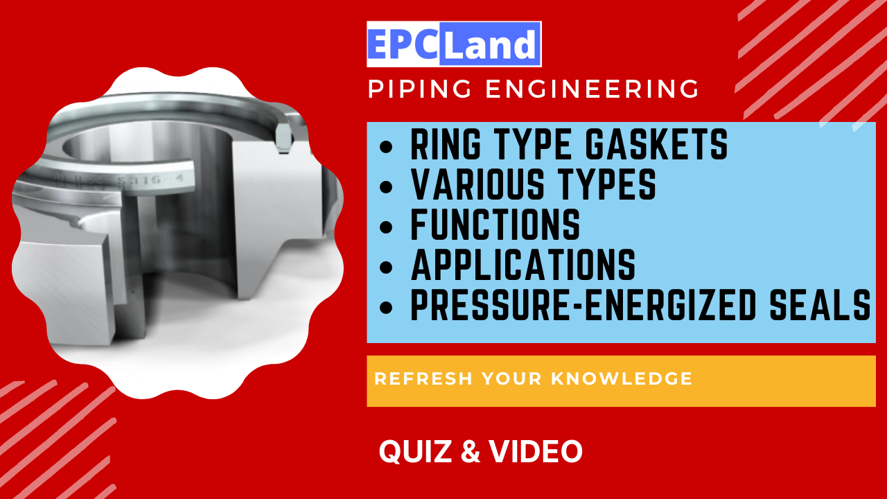 You are currently viewing Understanding Ring Type Gaskets and Pressure-Energized Seals II 5 FAQs, Quiz & Video