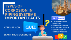 Read more about the article Important Facts: Quiz on Types of Corrosion in Piping Systems II 7 MCQs with Explanations
