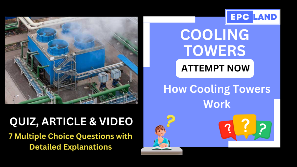 How Cooling Towers Work Article & Quiz with 7 MCQs II A Comprehensive