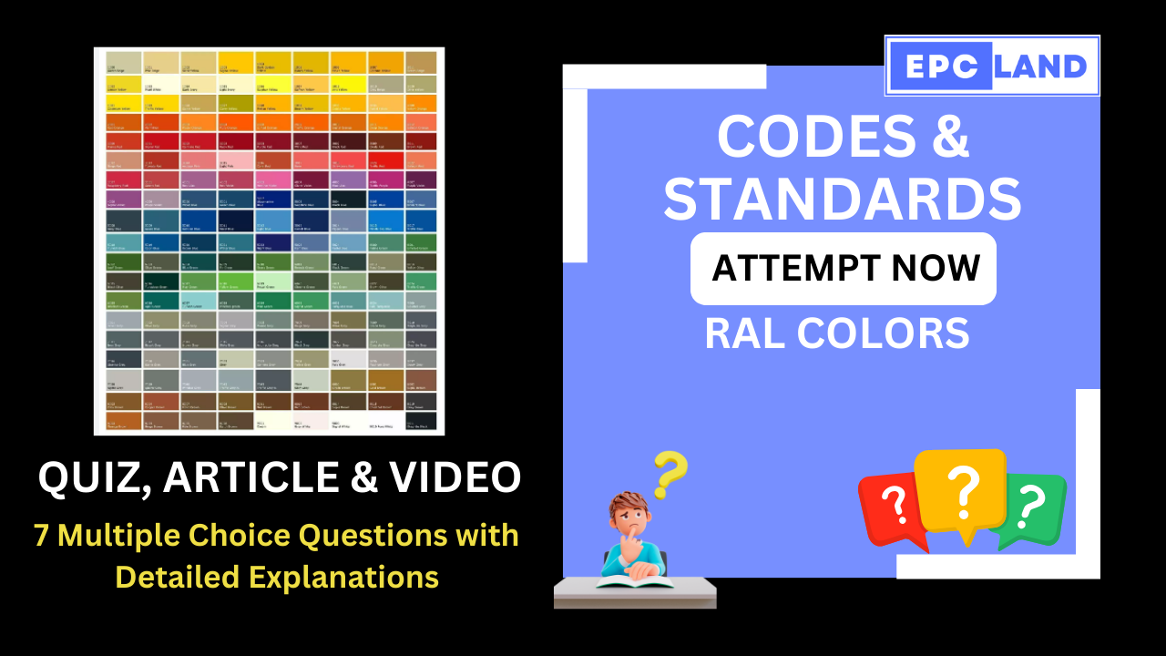 Read more about the article RAL Colors: Article & Quiz with 7 MCQs II A Comprehensive Guide